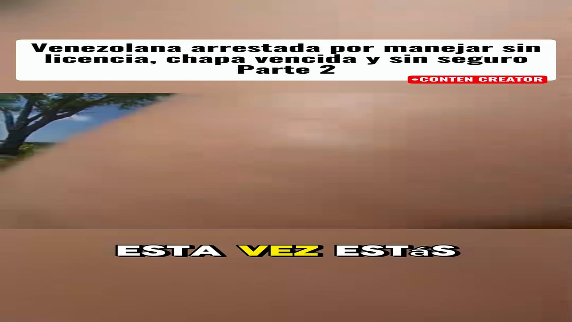N2208034_Venezolana arrestada por manejar sin licencia, chapa vencida y sin seguro, parte 2. #noticias #cuban_part2