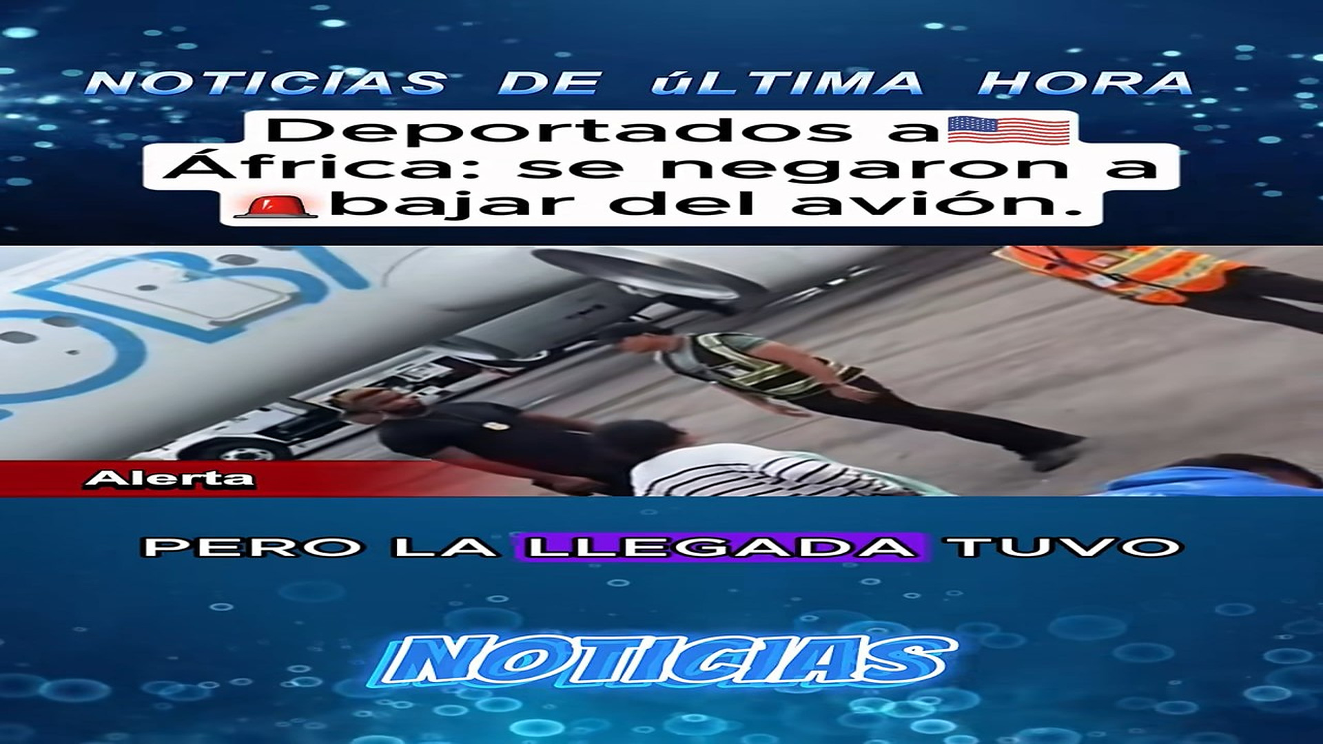 Parte 2 : N0409020_Deportados a África_ se negaron a bajar del avión.#eeuu���� #deportados #inmigrantes #LatinosEn_part2