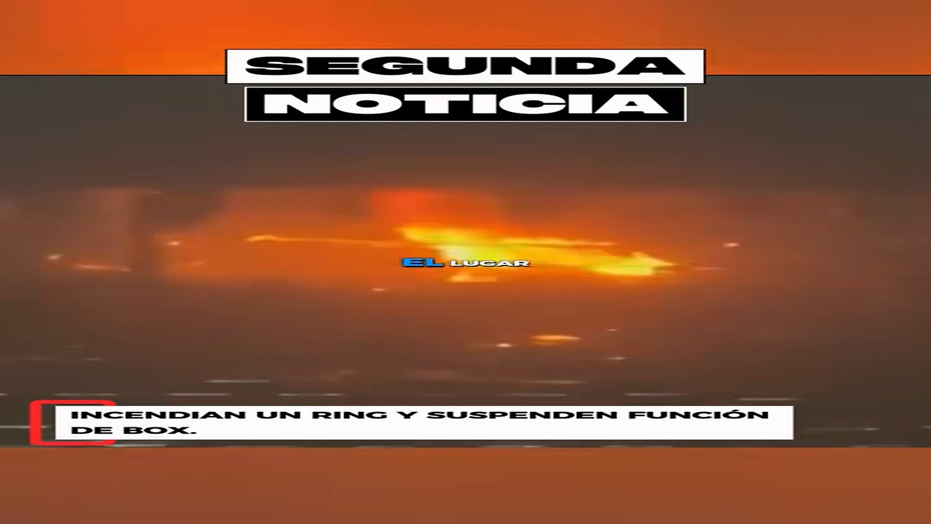 Parte 2 : N0509018_ULTIMA HORA DEL DIA _ Incendian un ring y suspenden función de box.#mexico #noticiasmexico #news #ee_part2