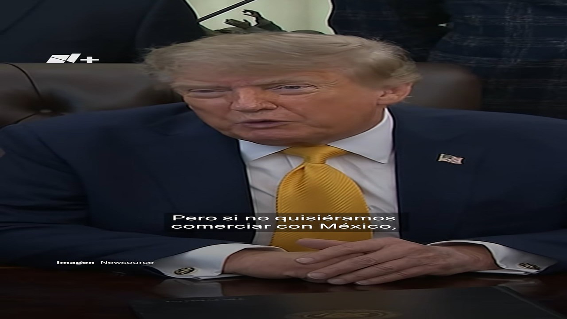 Parte 2 : N0509004_El presidente de Estados Unidos, Donald Trump, aseguró que su país podría no comerciar con México po_part2